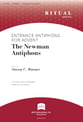 The Newman Antiphons SATB choral sheet music cover